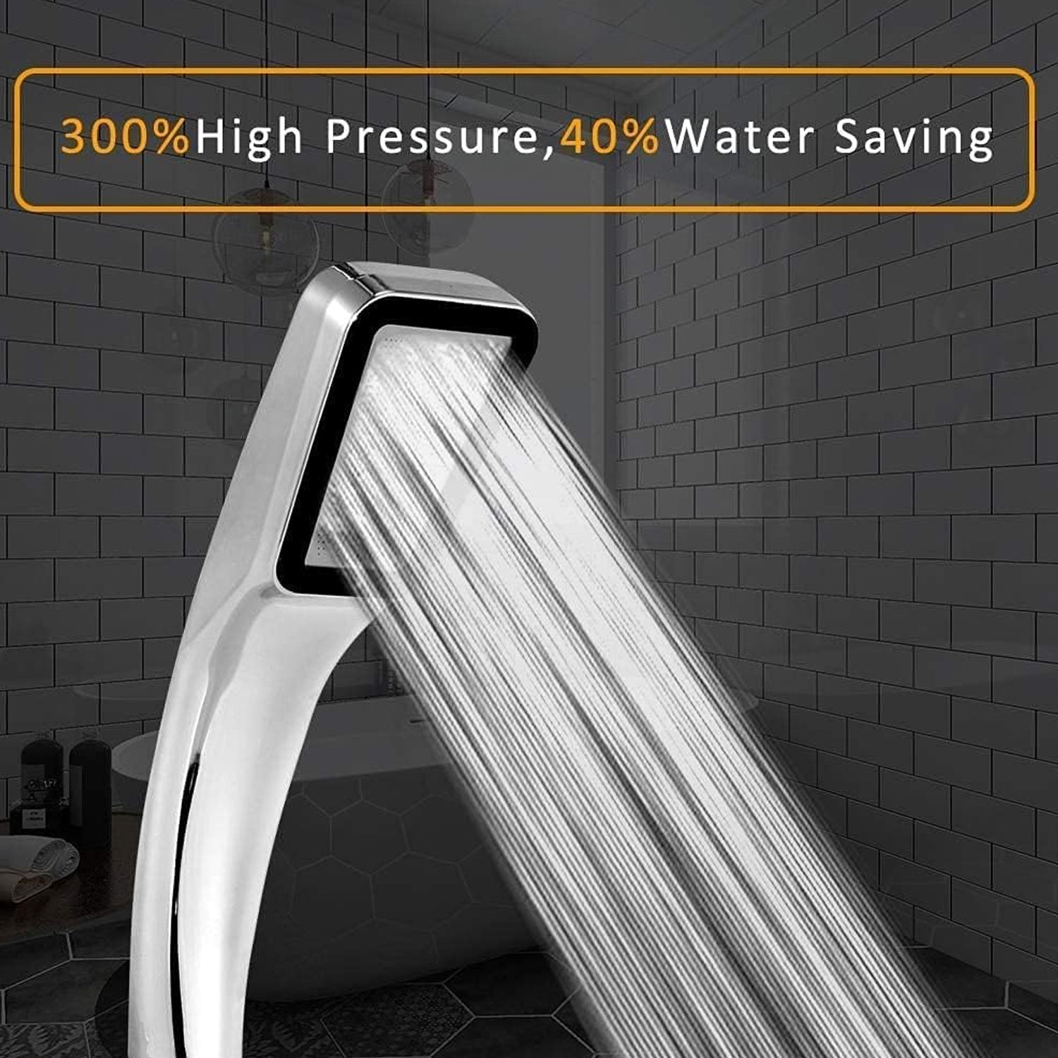 9394 High Pressure Shower Head,Wenini 300 Holes Handheld Showerhead Powerful Boosting Spray Bath Water Saving For Bathroom (1 Pc) 9394 High Pressure Shower Head,Wenini 300 Holes Handheld Showerhead Powerful Boosting Spray Bath Water Saving For Bathroom (1 Pc)